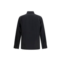 Brunello Cucinelli Black Linen Denim Jacket