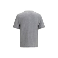 Brunello Cucinelli Gray Cotton T-Shirt