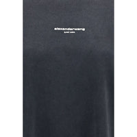 Alexander Wang Black Cotton Sweatshirt