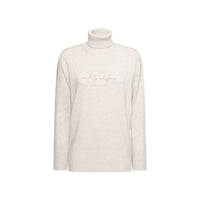 Brunello Cucinelli Beige Cashmere Turtleneck