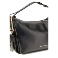Marc Jacobs Black Calf Leather Bos Taurus Handbag