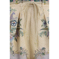 Zimmermann Multicolor Linen Bermuda Shorts