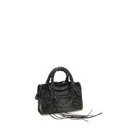 Balenciaga Black Lamb Ovis Aries Aries Handbag