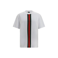 Gucci White Cotton T-Shirt
