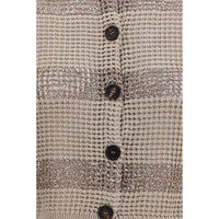 Brunello Cucinelli Beige Cotton Cardigan