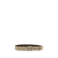 Gucci Beige Fabric Regular Belt