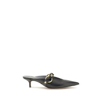 Balenciaga Black Calf Leather Bos Taurus Mules