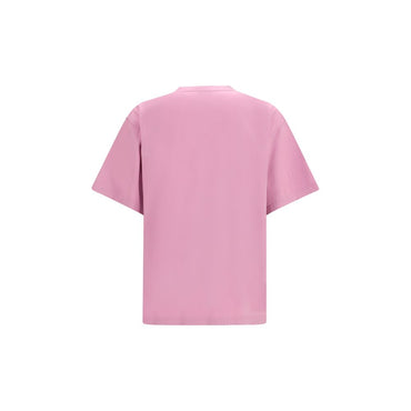 Balenciaga Purple Cotton T-Shirt