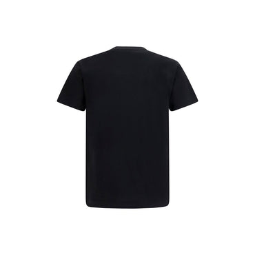 Comme Des Garçons Play Black Cotton T-Shirt