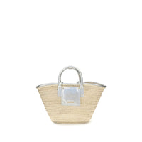 Jacquemus Beige Raffia Handbag
