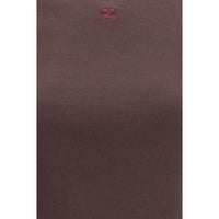 Courrèges Brown Cotton T-Shirt