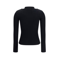 Courrèges Black Viscose Dress Shirt