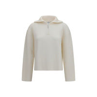 Courrèges White Wool Oves Aries Sweatshirt