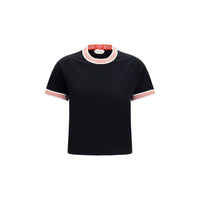 Versace Black Cotton T-Shirt