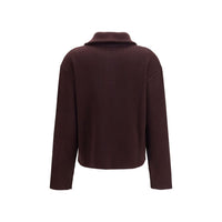 Courrèges Brown Wool Oves Aries Sweatshirt