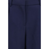 Balenciaga Blue Wool Oves Aries Pants