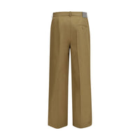 Balenciaga Beige Cotton Chino Pants