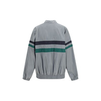 Miu Miu Gray Polyester Shell Jacket