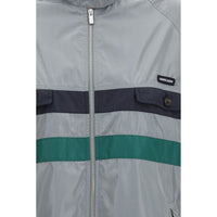 Miu Miu Gray Polyester Shell Jacket