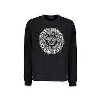 Versace Black Cotton Sweatshirt