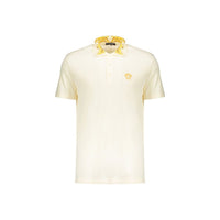 Versace Bicolor Cotton Polo Shirt