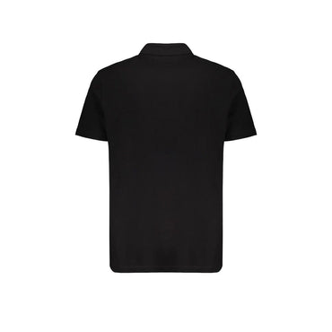 Versace Black Cotton Polo Shirt