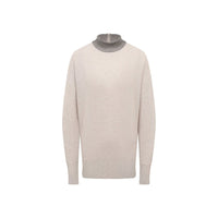 Brunello Cucinelli Beige Cashmere Sweater