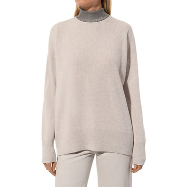 Brunello Cucinelli Beige Cashmere Sweater