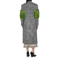 Prada Gray Wool Coat