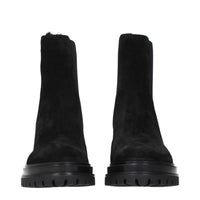 Gianvito Rossi Black Leather Ankle Boots