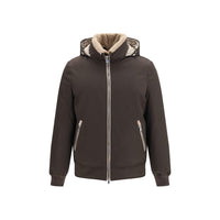 Brunello Cucinelli Brown Polyamide Shell Jacket