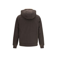 Brunello Cucinelli Brown Polyamide Shell Jacket