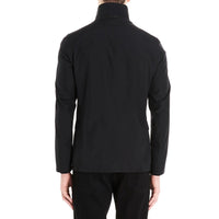 Herno Black Polyester Full-Length Jacket