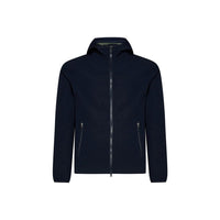 Herno Blue Elastane Shell Jacket