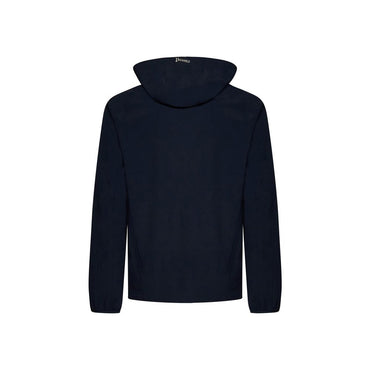 Herno Blue Elastane Shell Jacket
