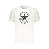 Converse White Cotton Men's T-Shirt