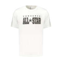 Converse White Cotton Mens T-Shirt