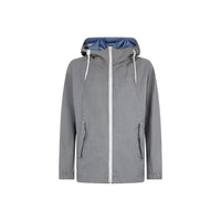Herno Gray Virgin Wool Shell Jacket