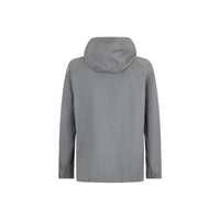 Herno Gray Virgin Wool Shell Jacket