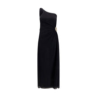 Oséree Black Polyamide Cocktail Dress