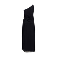 Oséree Black Polyamide Cocktail Dress