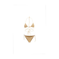 Oséree Gold Polyamide Bikini