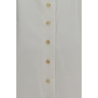 Khaite White Cotton Shirt