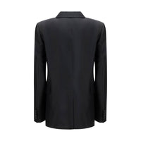 Khaite Black Wool Oves Aries Blazer