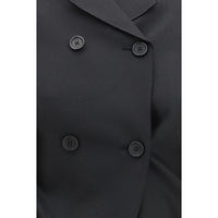 Khaite Black Wool Oves Aries Blazer