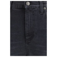Gucci Black Cotton Skinny Jeans