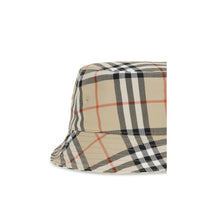 Burberry Beige Cotton Bucket Hat