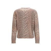Ganni Beige Wool Oves Aries Sweatshirt