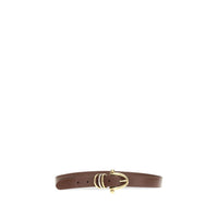 Chloé Brown Calf Leather Bos Taurus Belt