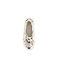 Chloé Silver Calf Leather Bos Taurus Sneakers